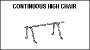 Continuous High Chair